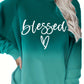 Modisches Damen-Sweatshirt mit Buchstaben-Print