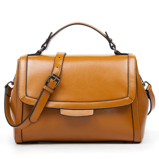 Damentasche aus echtem Leder, All-Match-Schulter-Crossbody