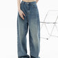 Loose High Waist Straight Wide Leg Jeans