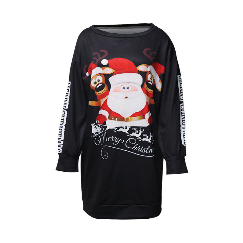 Christmas 2023 Round Neck Sweaters Women's Clothing