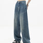 Loose High Waist Straight Wide Leg Jeans