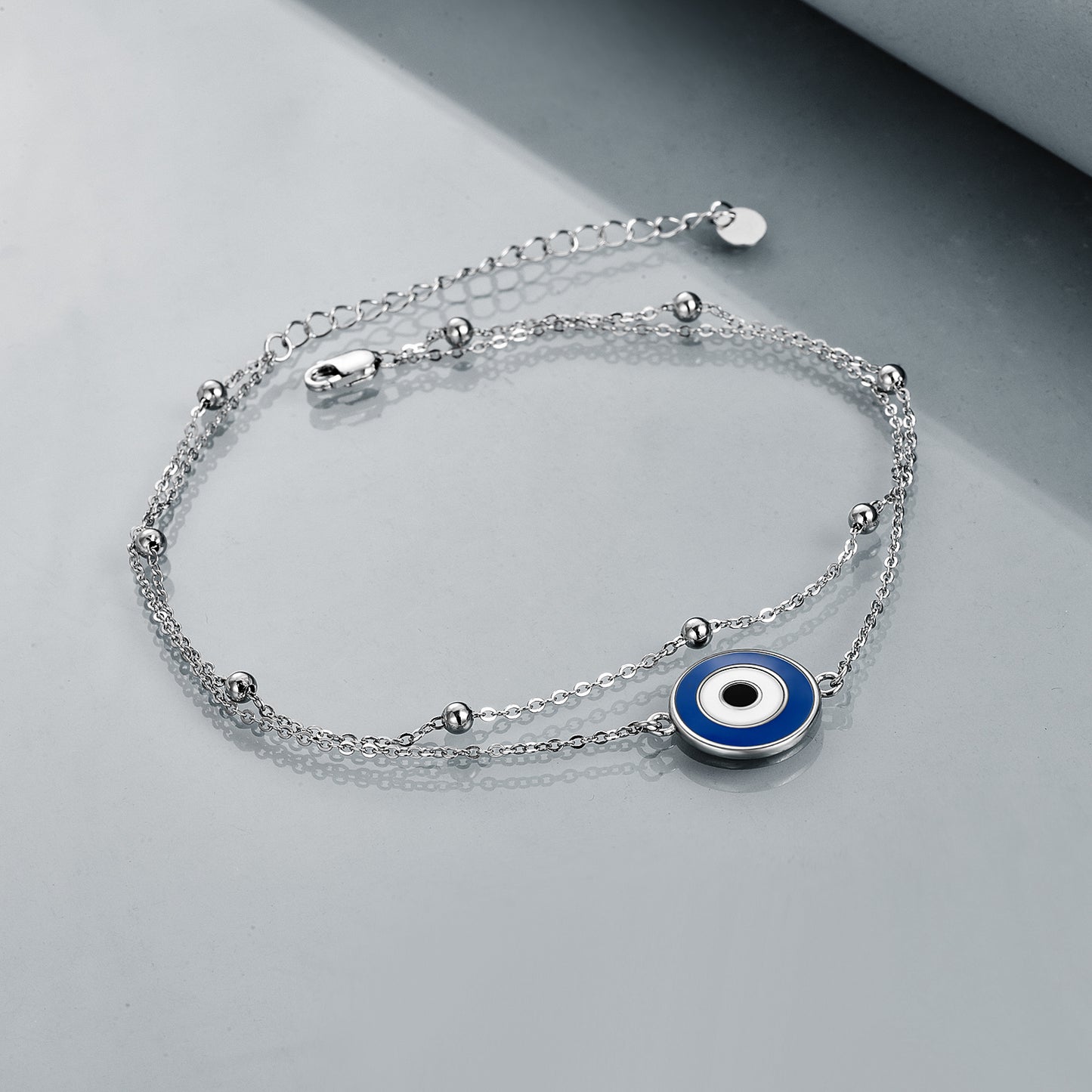 Round Evil Eye Anklet | Evil Eye Anklet | Trend N Trove