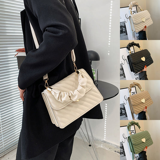 Handbags Fashion Chain Shoulder Bags With Love Metal Design