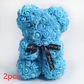 Love Gift Rose Bear Eternal Flower Rose Teddy Bear PE Foam Bear 25cm