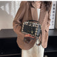 Contrast Color And Versatile Crossbody Bag Small Square Bag