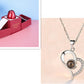 Gifts Metal Rose Jewelry Gift Box Necklace For Wedding Girlfriend Necklace Gifts