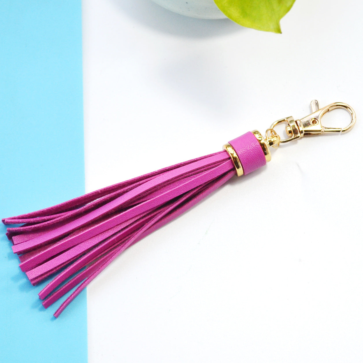 Leather Tassel Key Chain | Tassel Key Chain | Trend N Trove