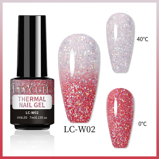 Thermogel-Nagellack mit Farbwechsel