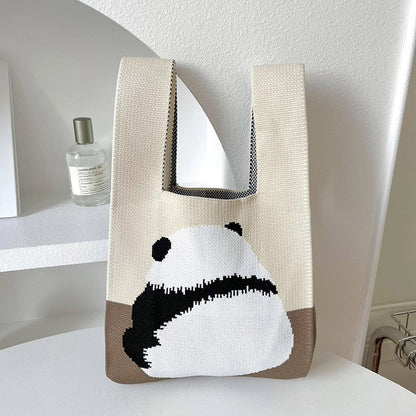 Tote Bag Cute Animal Portable