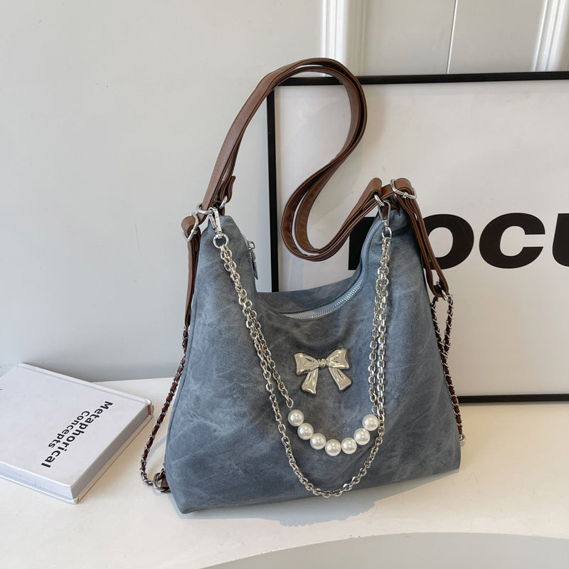 Semplice borsa a tracolla casual Niche Senior Senso Femminile