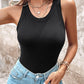 Round Neck Vest With Bra Summer