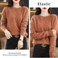 Hollow Round Neck Mink Sweater Women