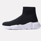 New Plush Thickened Casual Flying Woven Shoes Full Size