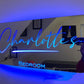 Personalized Name Bedroom Decor Illuminated Mirror