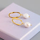 Personality Trend Baroque Irregular Shaped Water Pearl Earrings