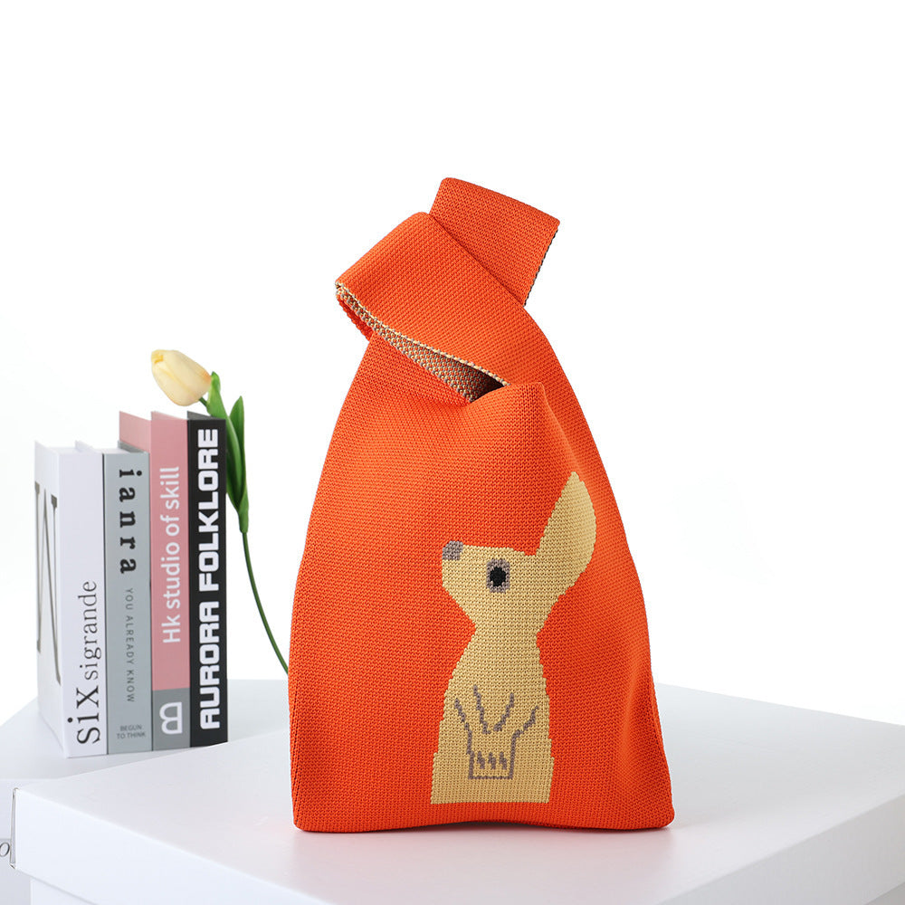 Tote Bag Cute Animal Portable