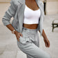 Women's Fashion Straight Pants Suit