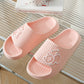 Cute Cat Slippers Summer  Shoes Bath Thick Platform Non-Slip Slides Indoor Outdoor