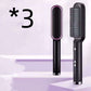 Neue 2 In 1 Haarglätter Heißer Kamm Negative Ionen Curling Tong Dual-zweck Elektrische Haar Bürste