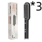 New 2 In 1 Hair Straightener Hot Comb Negative Ion Curling Tong Dual-purpose Electric Hair Brush