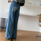 Schlankmachende Retro-Jeans mit hoher Taille