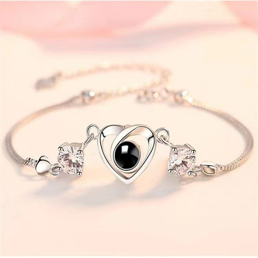 Bracciale da donna a proiezione semplice in argento S925