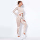 Seamless Knitted Absorbent Yoga Long-Sleeved Suit