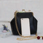 Retro Clip Bag Shoulder Crossbody Handbag