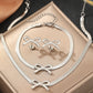 All-match Bow Stainless Steel Clavicle Chain