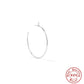 Glossy Ear Ring Special-interest Design C- Shaped Diamond