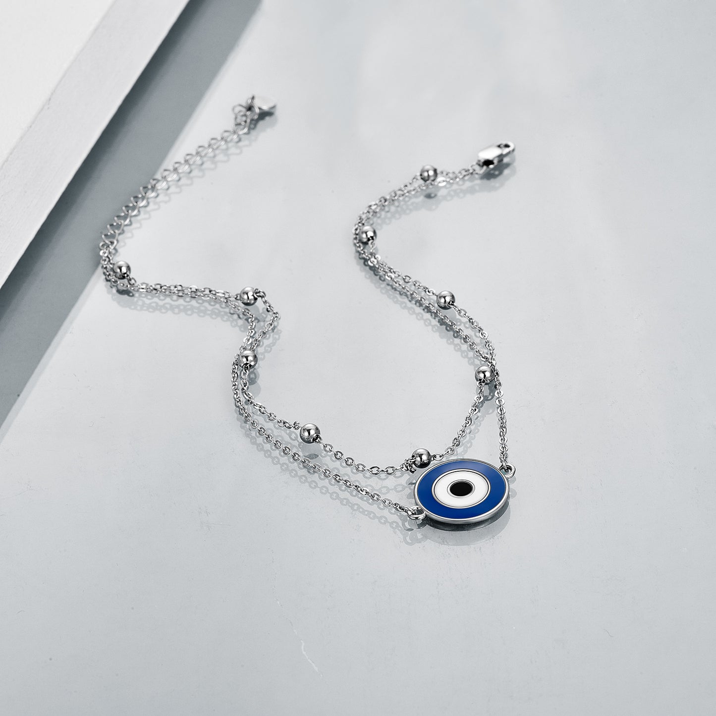 Round Evil Eye Anklet | Evil Eye Anklet | Trend N Trove