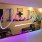 Personalized Name Bedroom Decor Illuminated Mirror