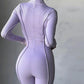 Reverse Wear Design Sense High Waist Slim Breathable Leisure Sports Suit