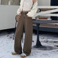 Women's Solid Color Casual Straight Leg Jeans