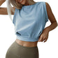 Sexy Navel-Exposed Sweatshirt Summer Tops Women's Clothing