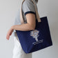 Women's Canvas Artistic Portable One-shoulder Mummy Tote Bag