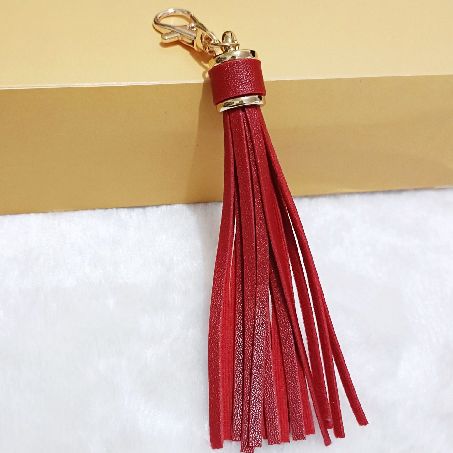 Leather Tassel Key Chain | Tassel Key Chain | Trend N Trove